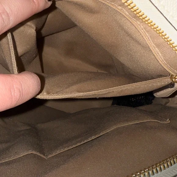 Coach Monogram Backpack in Brown and Cream - Picture 9 of 13